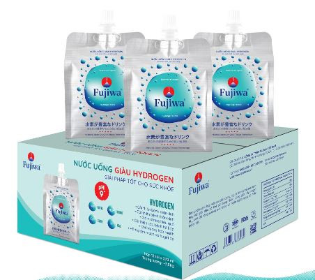 Nước Uống Fujiwa Giàu Hydrogen Cao Cấp - Hộp 12 Túi / 270ml