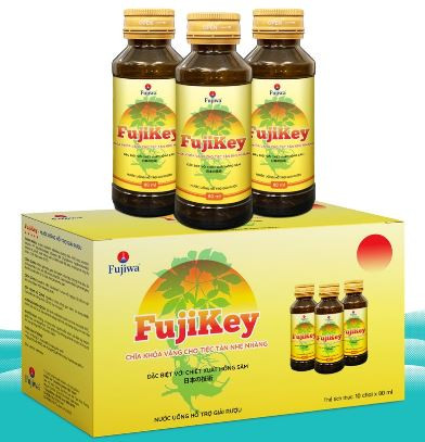 Nước Giải Rượu Fujikey - Hộp 10 Chai / 80ml