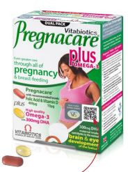 Pregnacare Plus Omega 3 Vitabiotics - Vitamin tổng hợp cho bà bầu & mẹ sau sinh