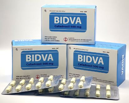 Thuốc Bidva 500mg điều trị nhiễm khuẩn