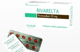 Thuốc kê đơn RIVARELTA 20