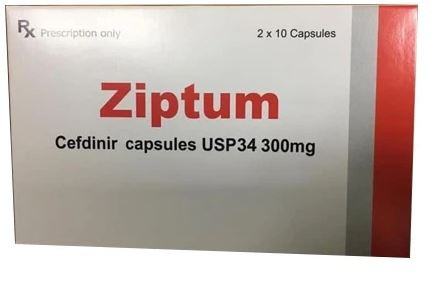 Ziptum viên 300mg - Thuốc điều trị nhiễm khuẩn từ nhẹ đến vừa hiệu quả