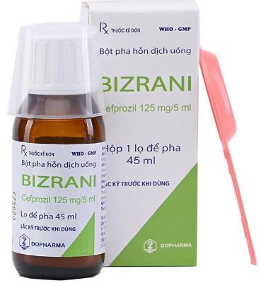 Thuốc Bizrani  điều trị nhiễm khuẩn