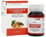 Thuốc Unorizine syrup - điều trị các bệnh liên quan đến viêm mũi dị ứng