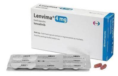 Viên nang cứng Lenvima 4mg Eisai điều trị ung thư (2 vỉ x 10 viên)
