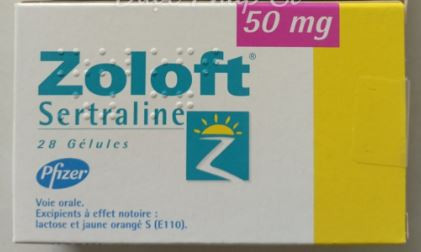 Thuốc Zoloft Sertraline 50mg Pfizer điều trị triệu chứng bệnh trầm cảm