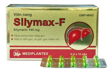 Thuốc Silymax F 140mg hộp 60 viên trị viêm gan, suy gan, gan nhiễm mỡ