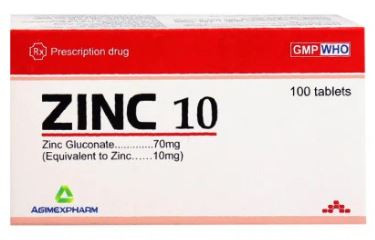 Viên nén ZinC 10mg phòng ngừa và điều trị thiếu kẽm nặng, nhẹ, cần bổ sung kẽm