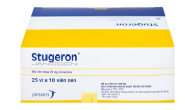 Thuốc Stugeron Janssen điều trị rối loạn tuần hoàn não (25 vỉ x 10 viên)