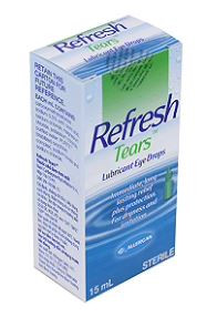 Thuốc nhỏ mắt Refresh Tears Allergan giảm khô mắt, mắt đỏ (15ml)
