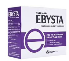 Thuốc dạ dày Ebysta Merap điều trị trào ngược dạ dày, thực quản (20 gói x 10ml)