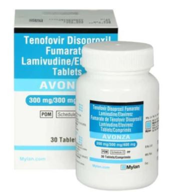 Thuốc Avonza 300mg/300mg/400mg Mylan điều trị nhiễm virus HIV (30 viên)