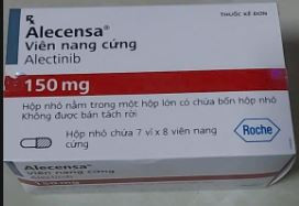 Thuốc Alecensa 150mg Roche hỗ trợ điều trị ung thư phổi (28 vỉ x 8 viên)