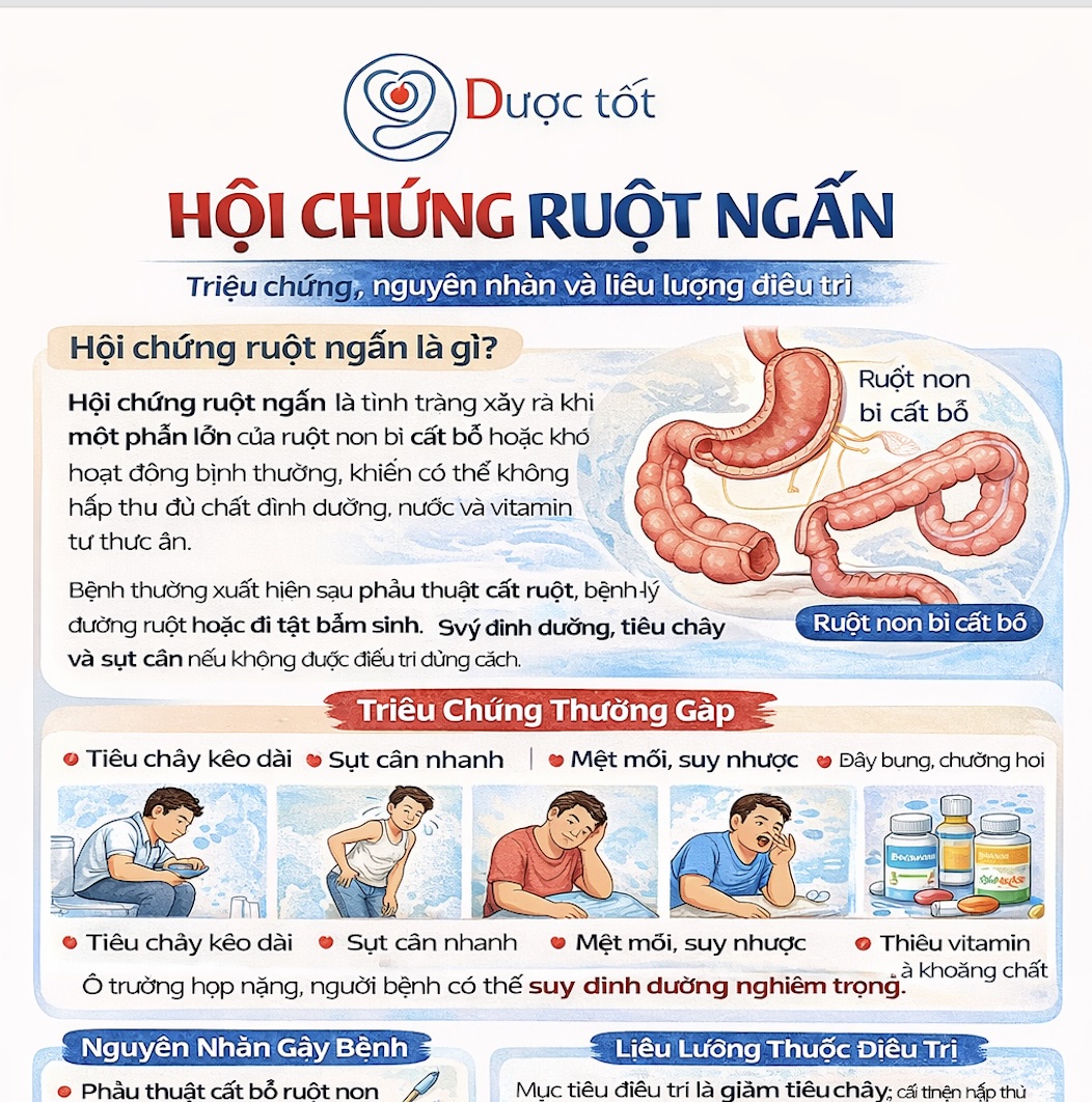 HỘI CHỨNG RUỘT NGẮN