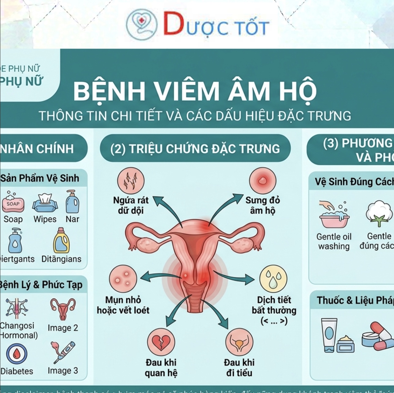 Tình trạng viêm âm hộ